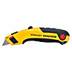 Stanley FatMax Cuchillo cúter (Cuchilla trapezoidal, Depósito de cuchillas en carcasa)