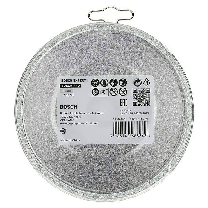 Bosch Trennscheibe Inox - Durchmesser Scheibe: 115 mm, Stärke Scheibe: 1 mm, 10 Stk. - BOSCH EXPERT Trennscheibe: BOSCH PRO, 100% BOSCH Qualität. Hergestellt in China, ideal für professionelle Anwendungen.