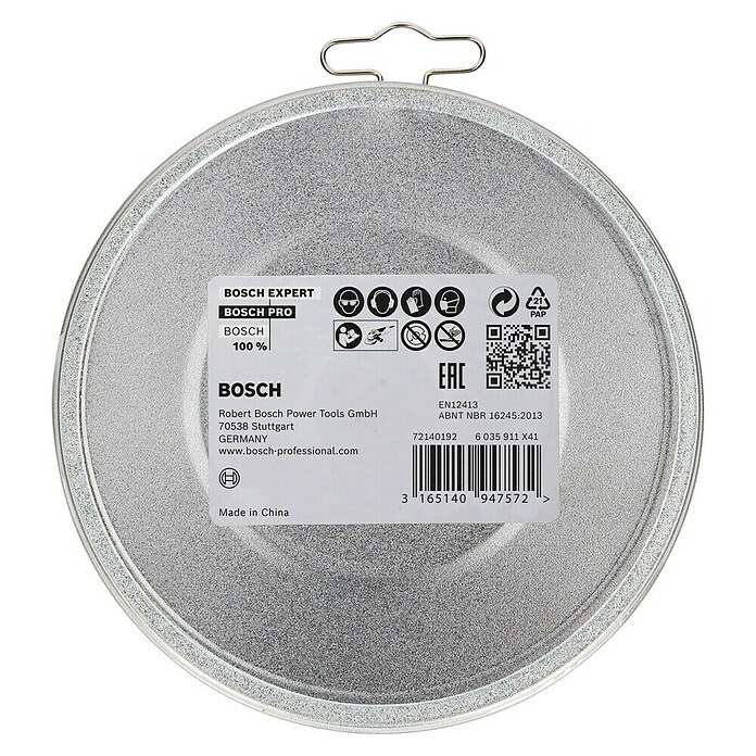 Bosch Professional X-Lock Disco de corte Standard  (125 mm, Espesor disco: 1 mm, 10 uds., Apto para: Metal)