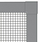 Windhager Insektenschutzfenster Ultra Flat (B x H: 120 x 150 cm, Anthrazit, Schnellmontagefedern)