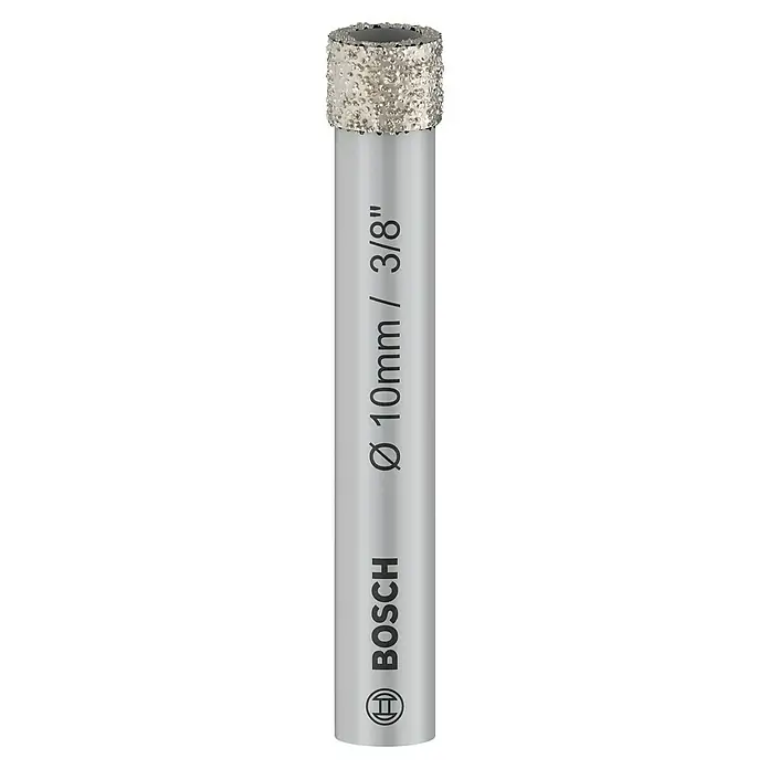 Bosch Expert Diamant-Trockenbohrer FOR CERAMIC - Durchmesser Bohrer: 10 mm - Bosch Diamant-Bohrkrone mit 10mm Durchmesser für saubere Löcher in Fliesen, Glas und Keramik. Ideal für präzise Bohrarbeiten.