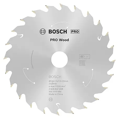 Bosch  Kreissägeblatt Standard for Wood