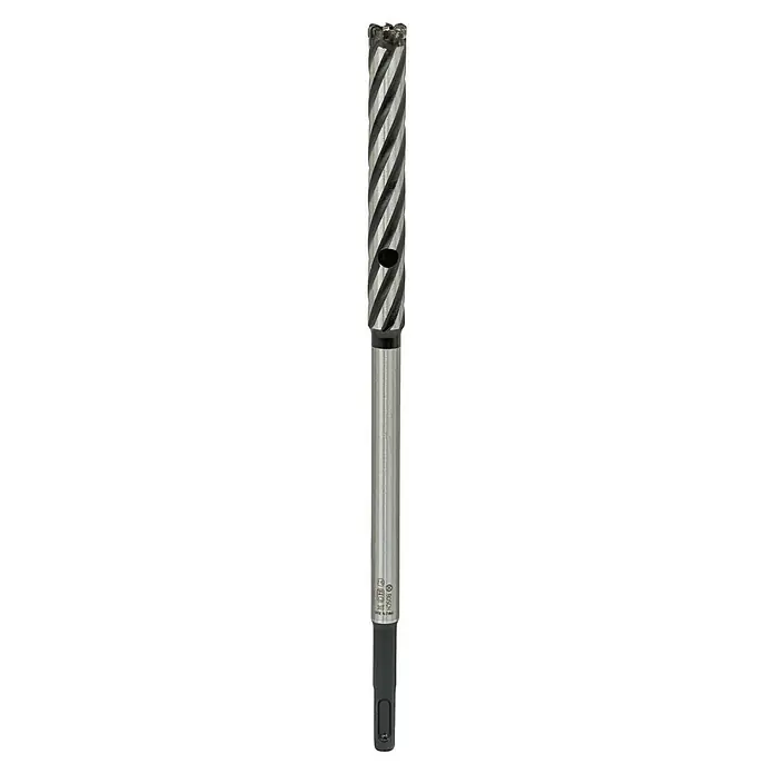 Bosch Metallbohrer Rebar Cut - 1 Stk., Durchmesser Bohrer: 16 mm - Ein zylindrischer Metallfräser mit spiralförmigen Schneiden und einem Schaft. Das Werkzeug ist für Bohrarbeiten konzipiert.