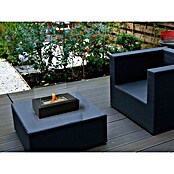 Purline Chimenea de bioetanol Algeiros (18 x 35 x 15 cm, Negro) | BAUHAUS