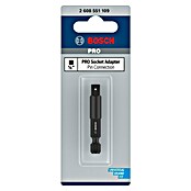 Bosch Steckschlüsseleinsatz-Adapter (Antriebsgröße: ¼″ Außensechskant, Abtriebsgröße: ¼″ Außenvierkant)