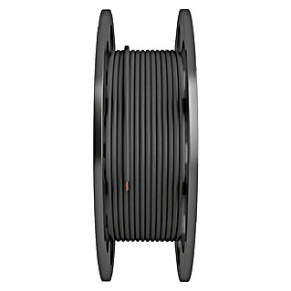 Bricable Cable unipolar a metros (H05VV-F, 2, 1 mm², Negro)