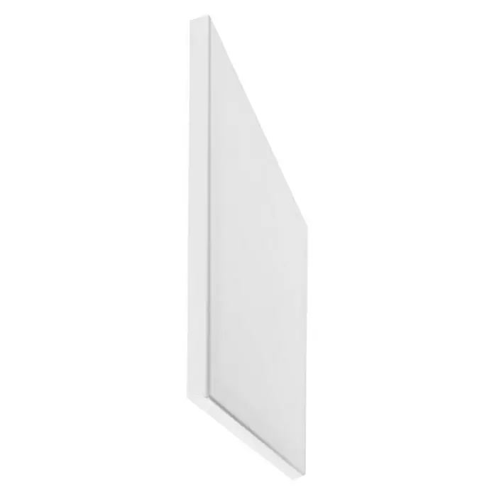 Glorex Keilrahmen Art 4 You - 30 x 30 cm, 3-fach grundiert, 330 g/m² - Weiße Sockelleiste: Eine moderne und schlichte Fußleiste, ideal für ein minimalistisches Innendesign. Die klare Linie sorgt für einen sauberen Übergang.
