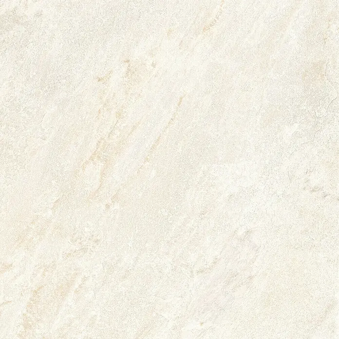 Feinsteinzeugfliese Vengo - 61 x 61 cm, White, Matt - Helle Keramikfliese mit Steinmuster für Boden- und Wandbeläge, ideal für ein modernes und stilvolles Interieur.