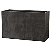 Macetero cuadrado Millennium (Plástico, 93 l, Negro) | BAUHAUS
