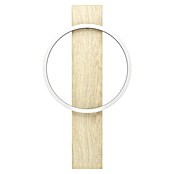 Eglo Boyal Wandleuchte (36 W, L x B x H: 30 x 7,5 x 56 cm, Schwarz/Eichefarben) | BAUHAUS