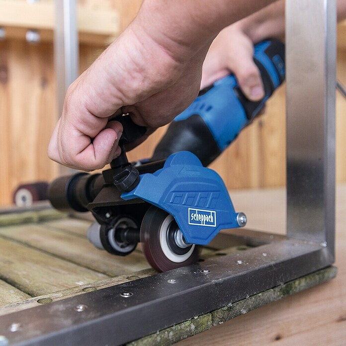 Scheppach Brusilnik za renovacijska dela MRS500  (300 W, Število vrtljajev v prostem teku: 1.600 vrt./min - 3.000 vrt./min) | 2264 - Multischleifer | BBDE - Schleifer | BBD - Elektro WZ/Großmaschinen | BB - ElektroWZ/Großmaschinen | B - Werkz/Masch/Maschzubeh/Auto | BAUHAUS