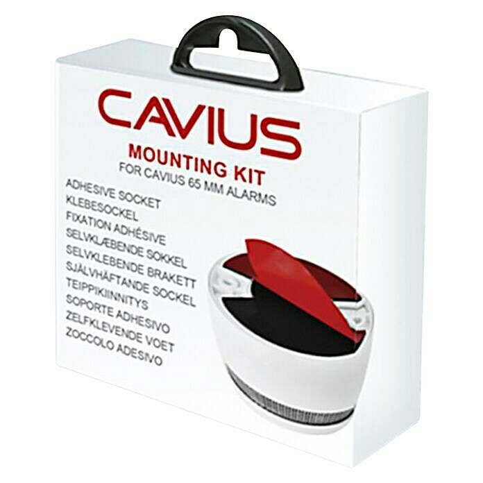 Cavius Montagesockel (Durchmesser: 65 mm, Geeignet für: Rauchmelder)