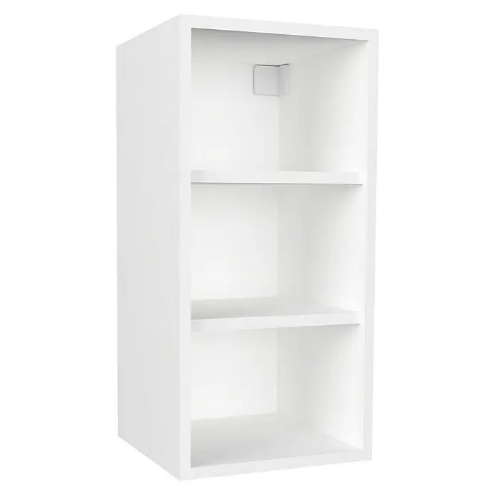 VCM Esilo Wandregal - L x B x H: 31 x 30 x 60 cm, Weiß - Ein weißes Regal mit drei Fächern, ideal für Bücher, Dekoration oder zur Aufbewahrung im ganzen Haus. Schlichtes Design für jeden Raum.