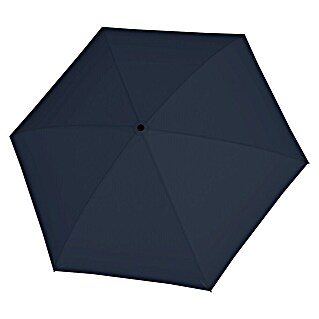 Doppler Taschenschirm Zero (Deep Blue, Durchmesser Bespannung: 91 cm, Länge: 21 cm)