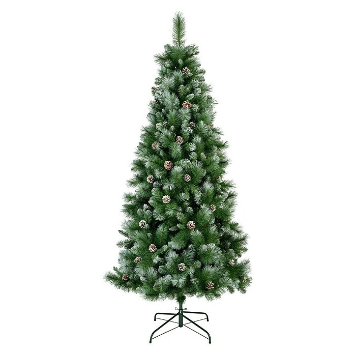Árbol de Navidad artificial Norwich Pine Nevado (Altura: 180 cm, Verde) | BAUHAUS