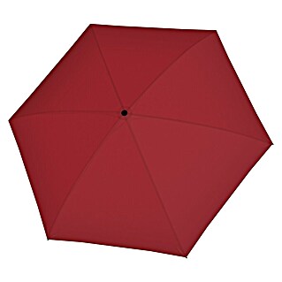 Doppler Taschenschirm Zero (Fiery Red, Durchmesser Bespannung: 91 cm, Länge: 21 cm)