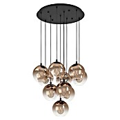 Eglo Hanglamp ARISCANI 1 (60 W, l x b x h: 64,5 x 64,5 x 110 cm, Koper, Zwart, E27) | BAUHAUS