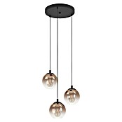 Eglo Hanglamp ARISCANI 1 (60 W, l x b x h: 42,5 x 42,5 x 110 cm, Koper, Zwart, E27) | BAUHAUS