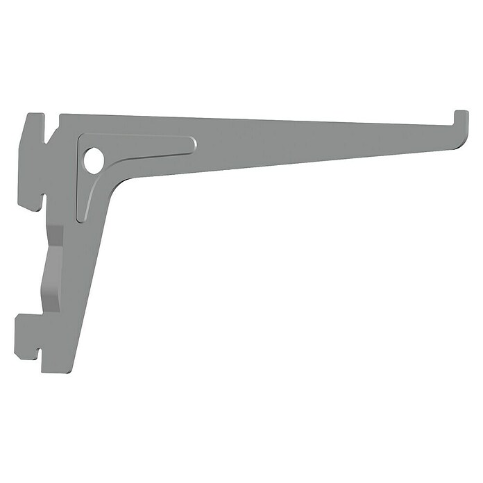 Element System Pro-Träger S 50 (Länge: 15 cm, Weiß/Aluminium, Belastbarkeit: 60 kg)