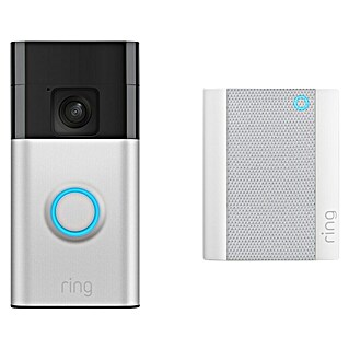 Ring Set Videotimbre + Timbre inalámbrico (2.560 x 1.440 píxeles, 2,3 x 6,19 x 12,65 cm)