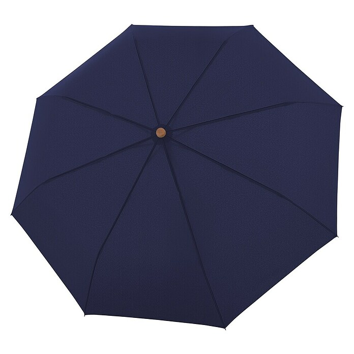 Doppler Taschenschirm Nature (Deep Blue, Durchmesser Bespannung: 96 cm, Länge: 25 cm) | BAUHAUS