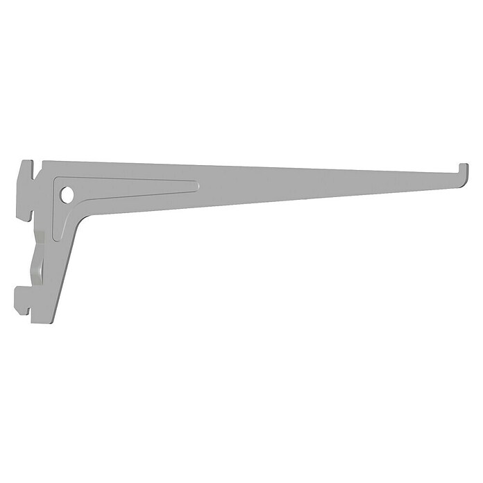 Element System Pro-Träger S 50 (Länge: 25 cm, Weiß/Aluminium, Belastbarkeit: 60 kg)