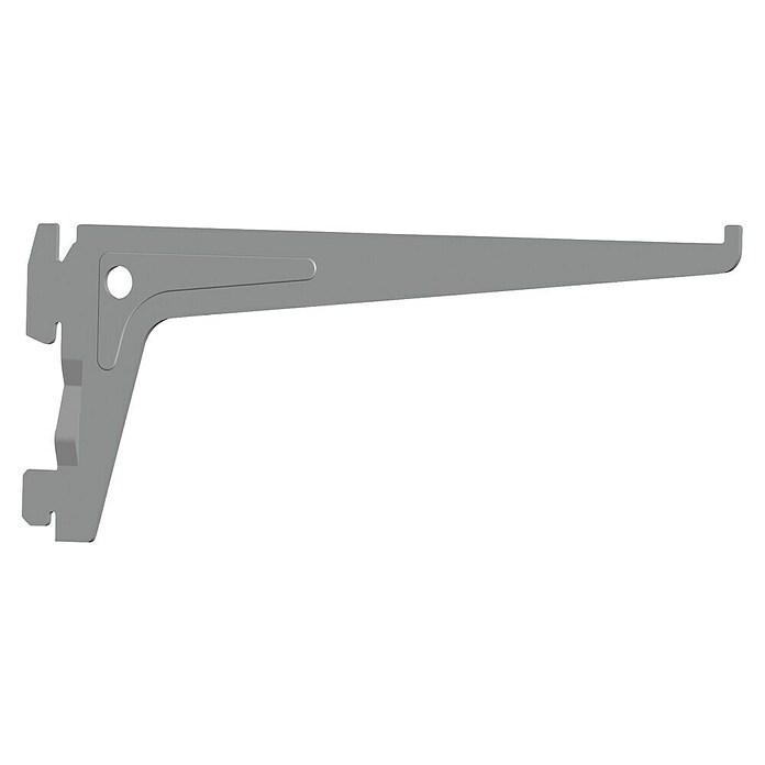 Element System Pro-Träger S 50 (Länge: 20 cm, Weiß/Aluminium, Belastbarkeit: 60 kg)