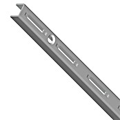 Element System Classic Wandschiene EL 50 (Länge: 200 cm, Passend für: Träger mit Raster 50 mm, Einlochsystem, Weiß/Aluminium)