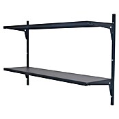 Element System Classic Wandregal-Set Office 1 RS50 (L x B x H: 22 x 82,8 x 49,6 cm, Schwarz) | BAUHAUS