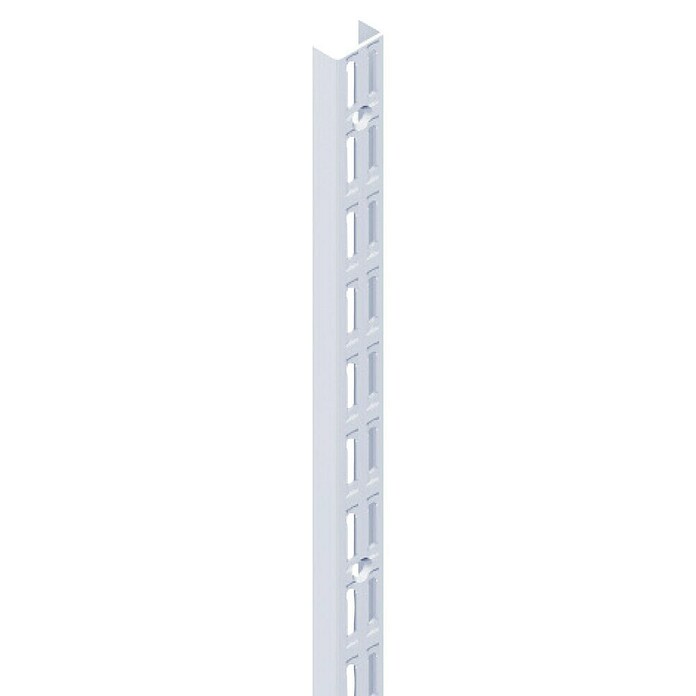 Element System Classic Wandschiene EL 32 (Passend für: Träger mit Raster 32 mm, Länge: 45 cm, Zweilochsystem, Weiß)