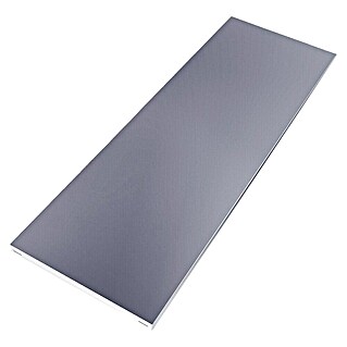 Element System Stahlfachboden (L x B: 80 x 30 cm, Traglast Einlegeboden: 30 kg, Weiß/Aluminium)