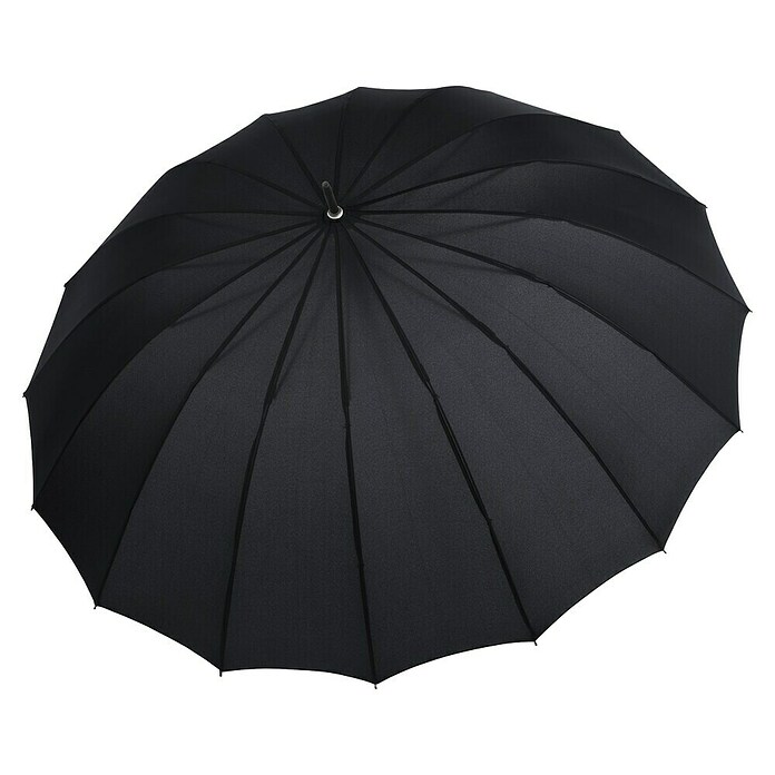 Doppler Regenschirm Hit Golf (Uni Black, Durchmesser Bespannung: 134 cm, Länge: 106 cm) | BAUHAUS