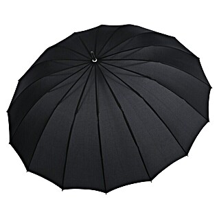 Doppler Regenschirm Hit Golf (Uni Black, Durchmesser Bespannung: 134 cm, Länge: 106 cm)