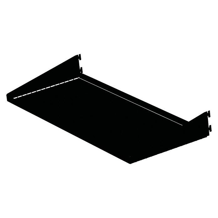 Element System Fachboden 50 (L x B: 300 x 800 mm, Passend für: Schienen mit Raster 50 mm, Schwarz) | BAUHAUS