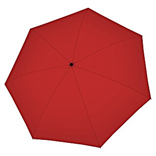 Doppler Taschenschirm Hit Magic (Uni Red, Durchmesser Bespannung: 96 cm, Länge: 28 cm)