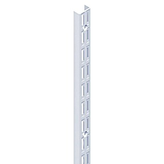 Element System Classic Wandschiene EL 32 (Länge: 22 cm, Weiß, Passend für: Träger mit Raster 32 mm, Zweilochsystem)