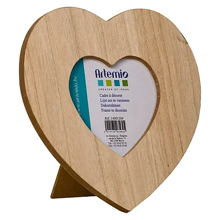 Artemio  Marco de madera Corazón