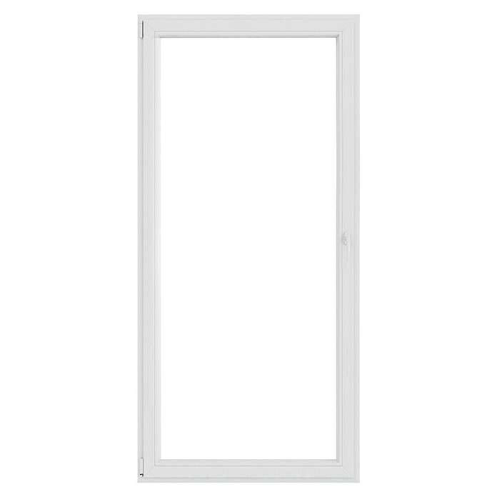 Balkonska vrata  (100 x 210 cm, Smer odpiranja: Levo, Bela) | 4745 - Kunststofffenster | GBDB - Fenster | GBD - Bauelemente | GB - Bauelemente | G - Holz/Bauelem | BAUHAUS