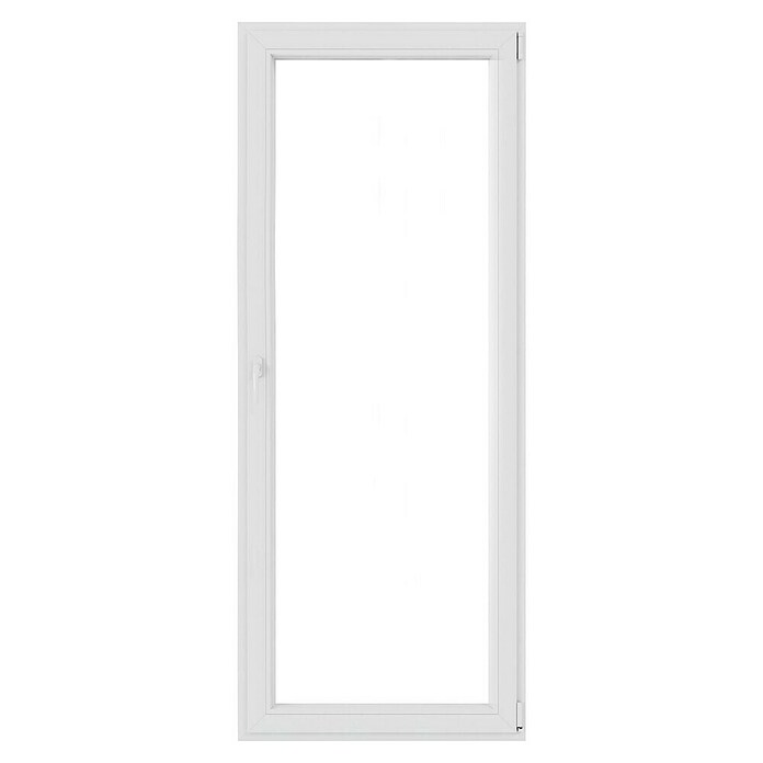 Balkonska vrata  (80 x 200 cm, Smer odpiranja: Desno, Bela) | 4745 - Kunststofffenster | GBDB - Fenster | GBD - Bauelemente | GB - Bauelemente | G - Holz/Bauelem | BAUHAUS