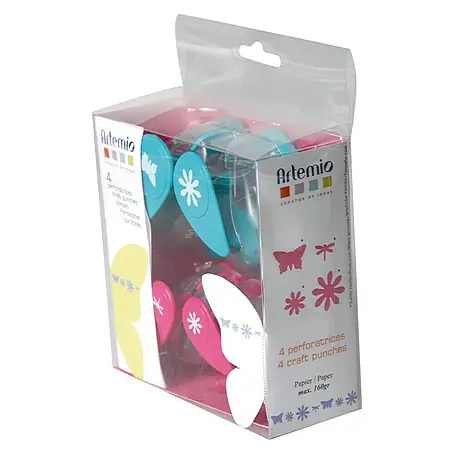 Artemio  Perforadora kit 4 flores