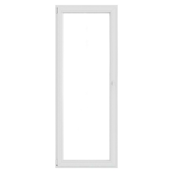 Balkonska vrata  (80 x 210 cm, Smer odpiranja: Levo, Bela) | 4745 - Kunststofffenster | GBDB - Fenster | GBD - Bauelemente | GB - Bauelemente | G - Holz/Bauelem | BAUHAUS
