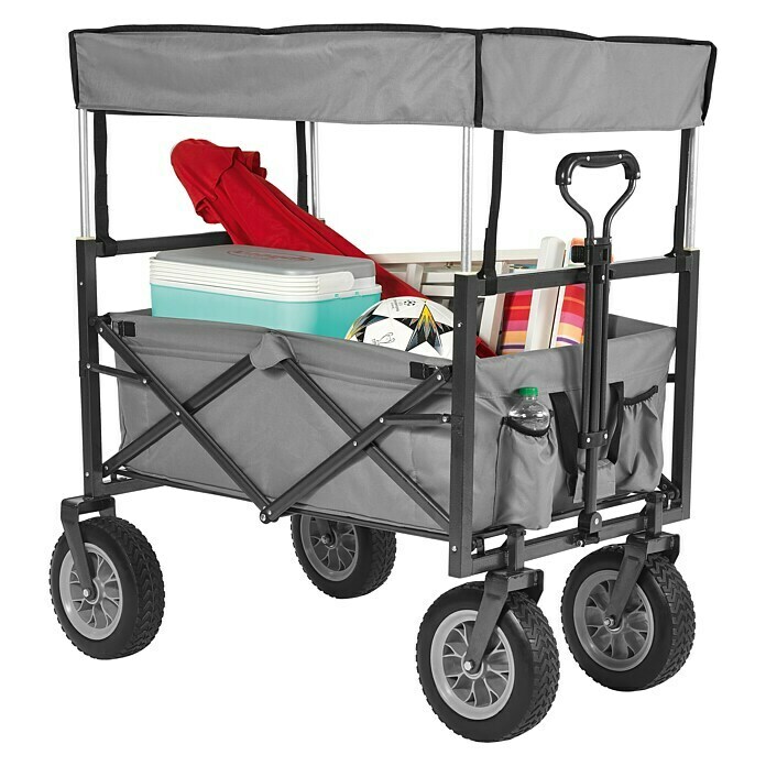 Faltbarer Bollerwagen Beach Waggon DeluxL x B x H: 106 x 68 x 115 cm, Belastbarkeit: 60 kg, Faltbar Unknown