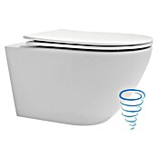Best Design Hangend toiletset Dance Tornado-Flush (Zonder spoelrand, Softclose, Wit) | BAUHAUS