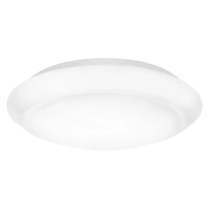 Philips LED-Deckenleuchte Cinnabar - 6 W, L x B x H: 25 x 25 x 7 cm, Weiß - Weiße, runde Aufputz-Deckenleuchte mit einem opaken Diffusor.