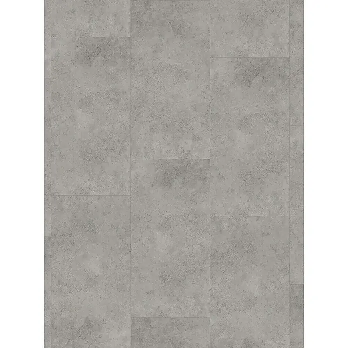 Parador Vinylbodenmuster Basic 5.3 Beton Grau - 200 x 457 x 5,3 mm, Fliesenoptik - Graue Betonfliesen erzeugen ein modernes Ambiente. Das Fliesenmuster ist ein echter Hingucker für Wohnräume und gewerbliche Flächen.