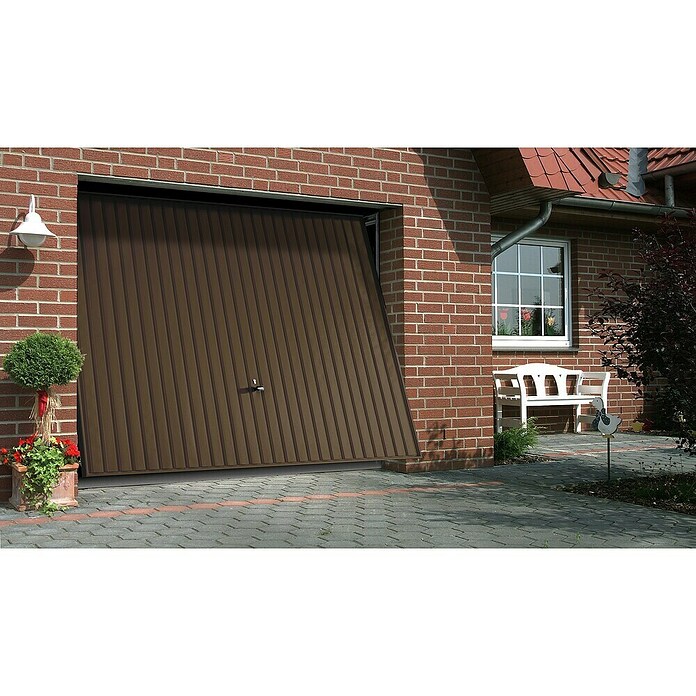 Hörmann Garagentor Berry N80 M902 (2 625 x 2 125 mm, Terrabraun, Glatt) | BAUHAUS