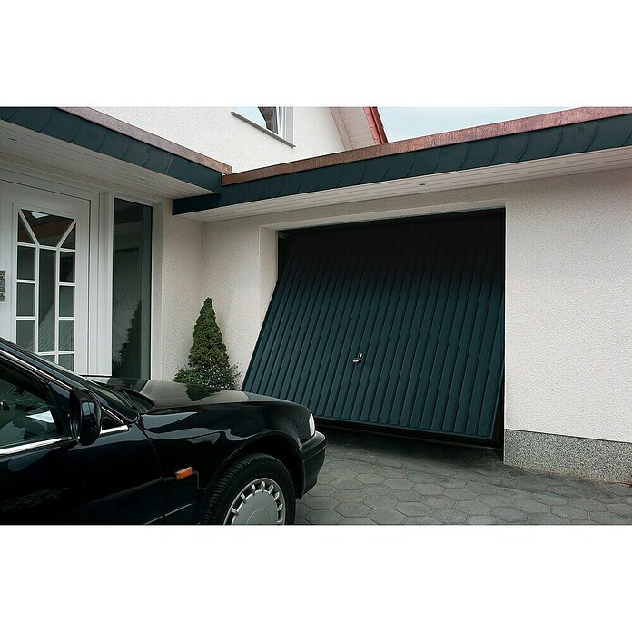 Hörmann Garagentor Berry N80 Pearl M902 (2 375 x 2 125 mm, Anthrazitgrau, Pearlgrain) | BAUHAUS