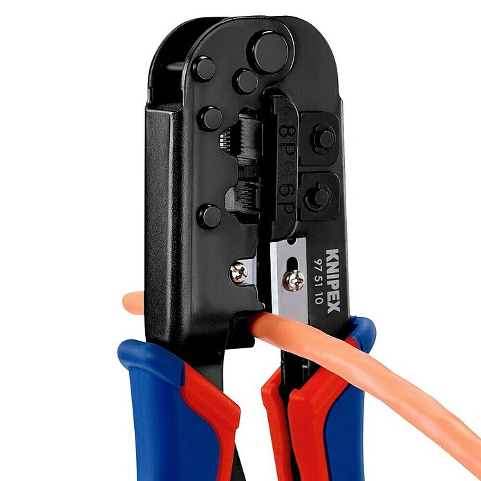 Knipex Klešče za stiskanje  (Dolžina: 190 mm) | 1805 - Zangen | BADB - Zangen | BAD - Handwerkzeuge | BA - Handwerkzeuge | B - Werkz/Masch/Maschzubeh/Auto | BAUHAUS
