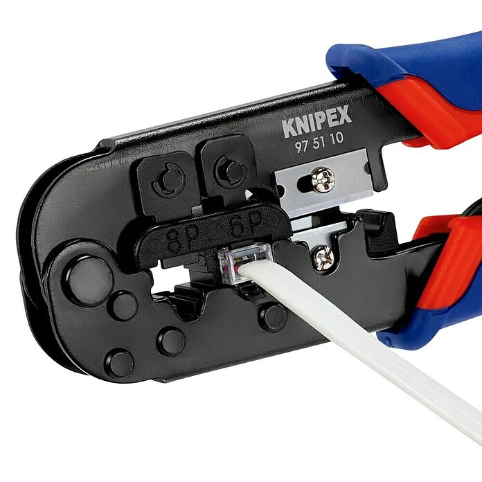 Knipex Klešče za stiskanje  (Dolžina: 190 mm) | 1805 - Zangen | BADB - Zangen | BAD - Handwerkzeuge | BA - Handwerkzeuge | B - Werkz/Masch/Maschzubeh/Auto | BAUHAUS