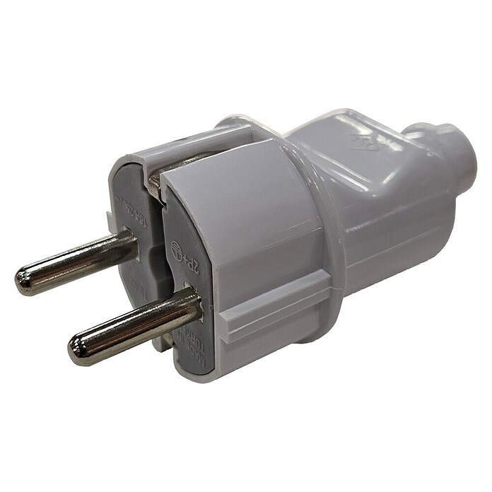 Zaščitni vtikač  (Bela, 250 V) | 3330 - Stecker innen | CBGA - Stecker/Kupplungen | CBG - Stecker, Kupplungen Lampenfassungen | CB - Elektroinstallation | C - Elektro | BAUHAUS